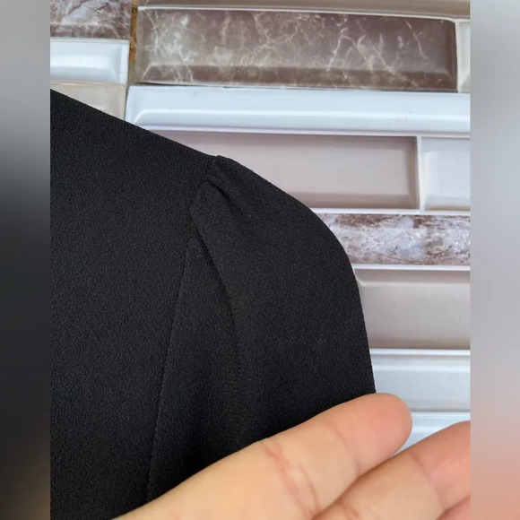 CO Japanese fabric pleated sleeve blouse size small - Picture 5 of 14